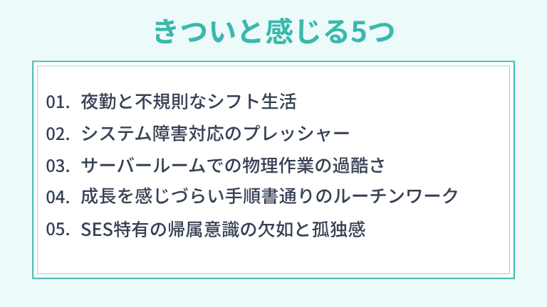 インフラエンジニアがきついと感じる5つの瞬間