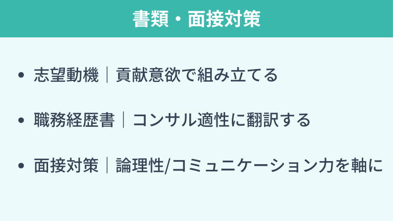 未経験向けの書類・面接対策
