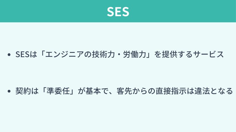 SESとは
